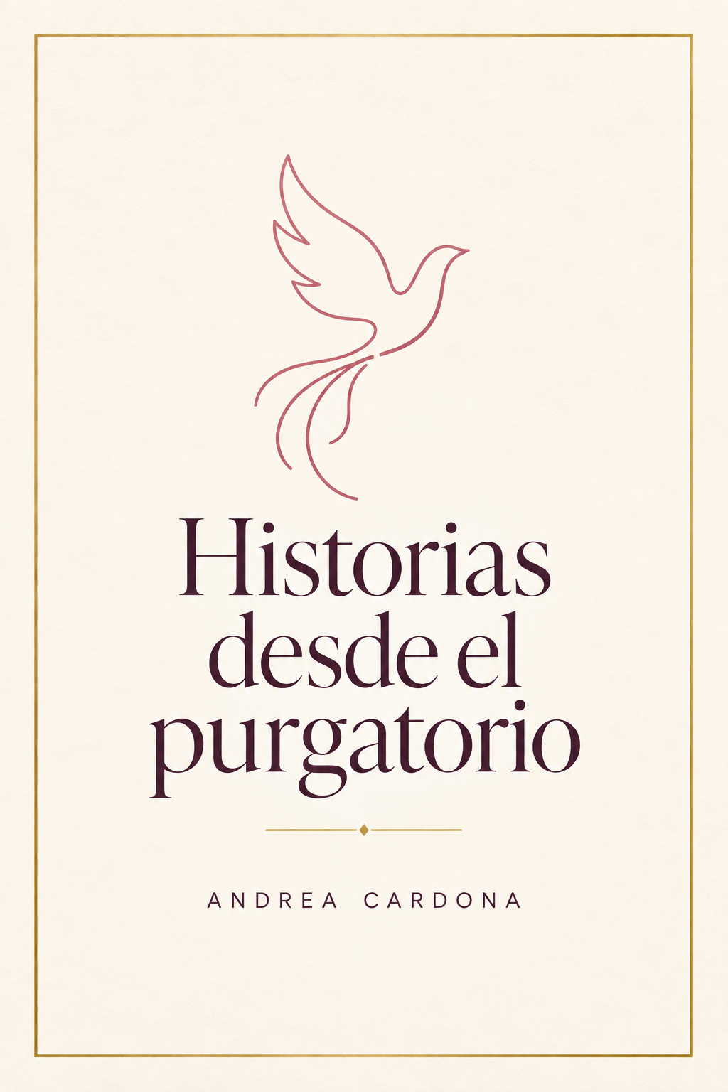 Portada del libro Historias desde el purgatorio, de Andrea Cardona
